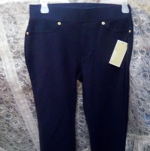 Michael Kors Stretch Blue Pants True Navy. NEW with TAG. SIZE S.